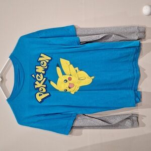 Boys extra large long sleeve Pokémon shirt